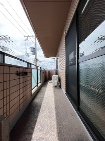 バルコニー　別号室画像。ご参考下さい