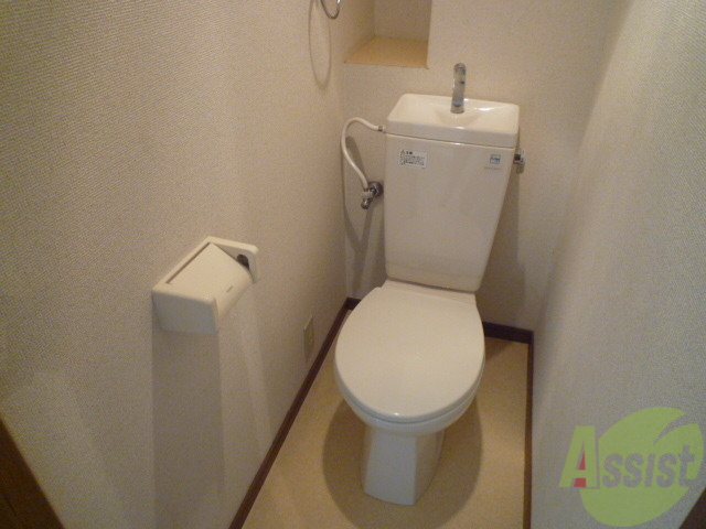 トイレ　快適に使用できる、清潔感にこだわったトイレです。