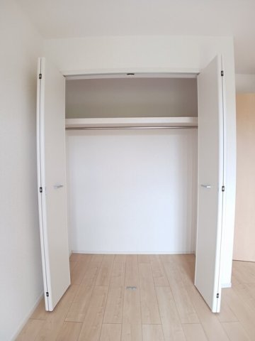 収納　たっぷりとした収納スペースです
