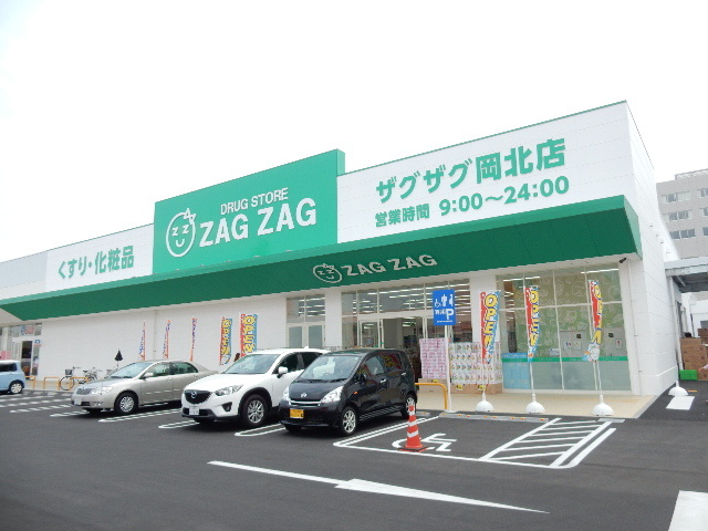 ドラックストア　ザグザグ岡北店（ドラッグストア）まで1380m