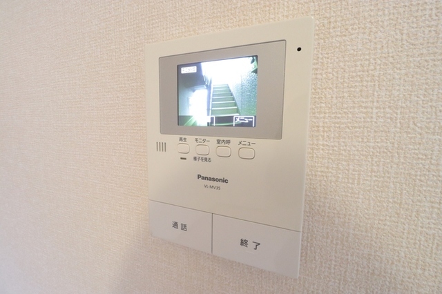 セキュリティ　モニター付きインターホン
