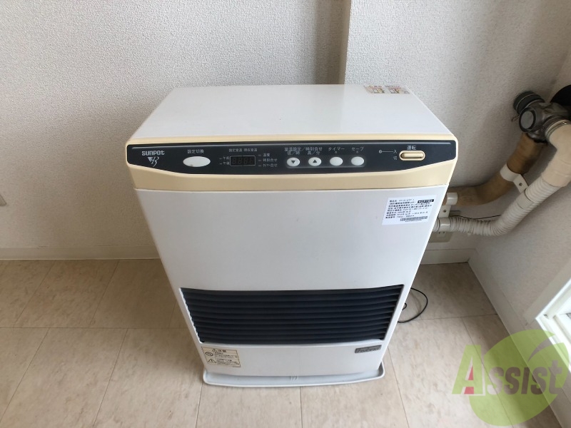 その他設備　灯油暖房です。札幌の寒い冬もこれで大丈夫！