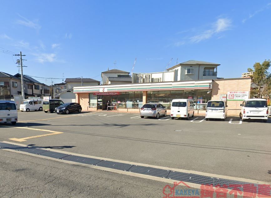 コンビニ　セブンイレブン茨木奈良町店（コンビニ）まで400m