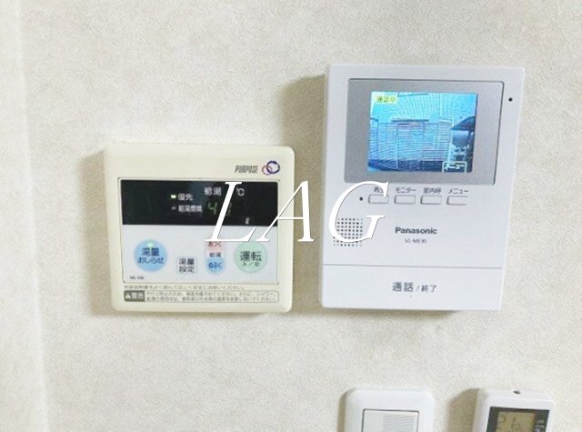 セキュリティ　モニター付インターホンです。