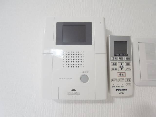 セキュリティ　急な来客時も安心ですね