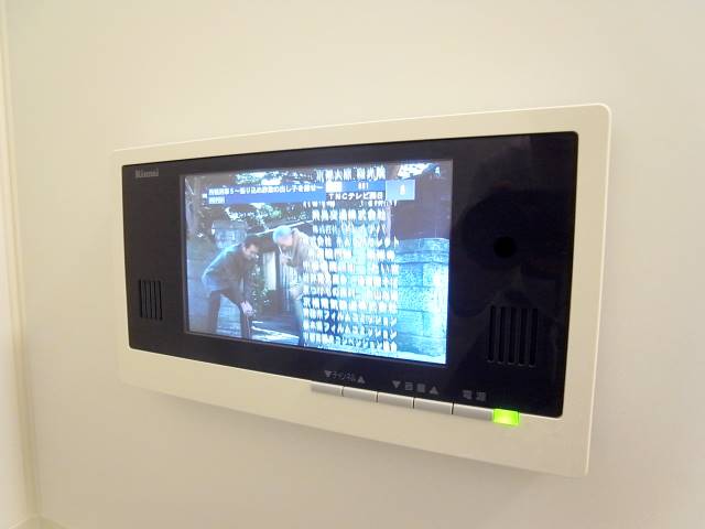 その他設備　浴室TVでお風呂時間が楽しくなりますね