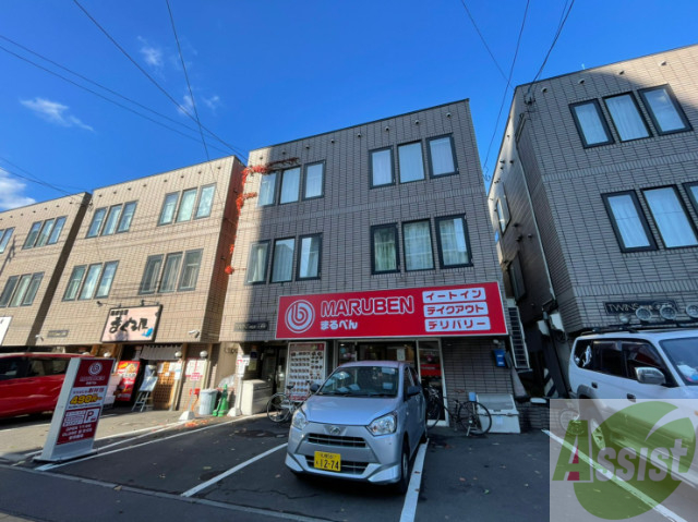 建物外観　札幌市中央区南８条西「ツインズ南８条伍番館」