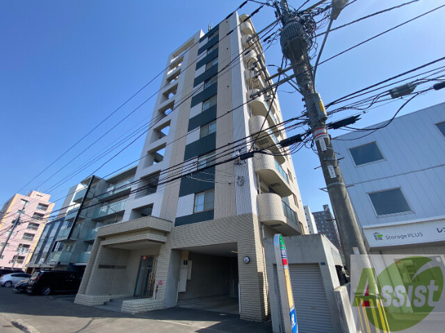 建物外観　札幌市中央区北６条西「Ｊｅｗｅｌ北円山」