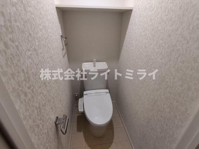 トイレ　?