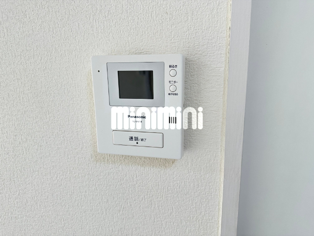 セキュリティ　モニターホンで来客も安心