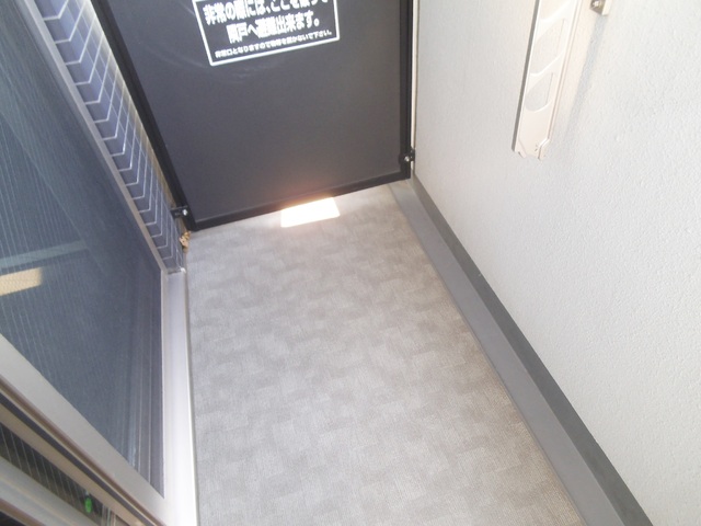 バルコニー　バルコニー付きのお部屋です！