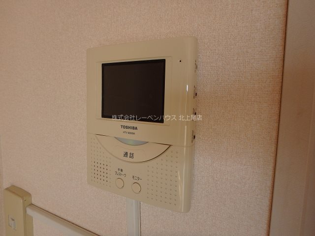 セキュリティ　テレビドアホンついてます