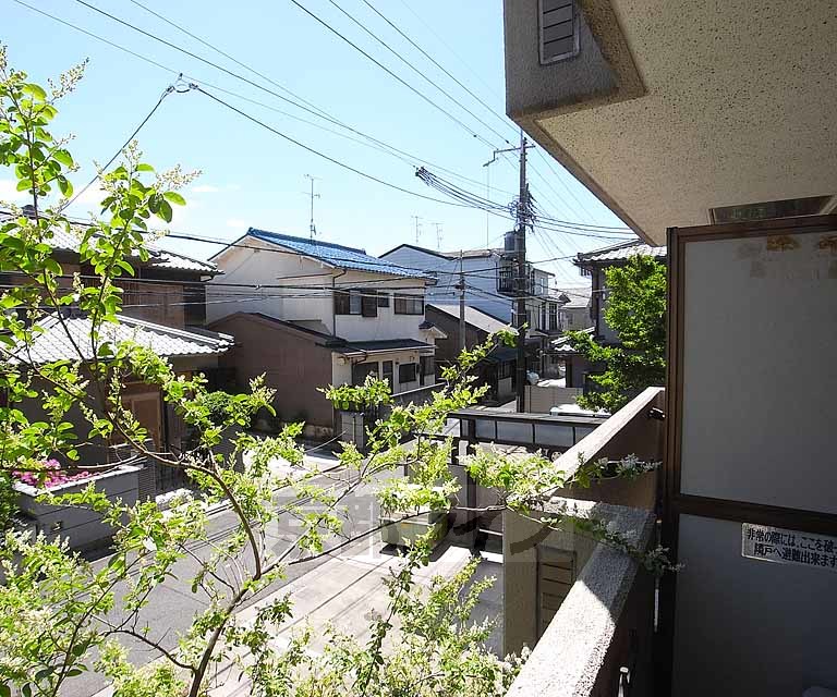 眺望　バルコニーからの眺望です。