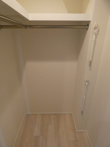 収納　たっぷりとした収納スペースです