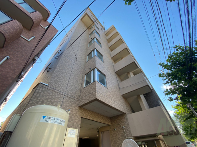 建物外観　札幌市中央区北１２条西「ターフサイド桑園」
