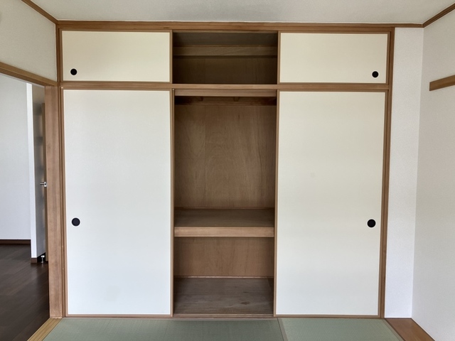 収納　和室の押入