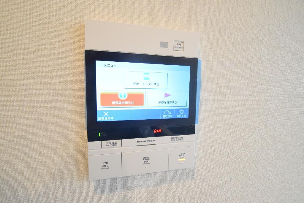セキュリティ　カメラ付インターホン