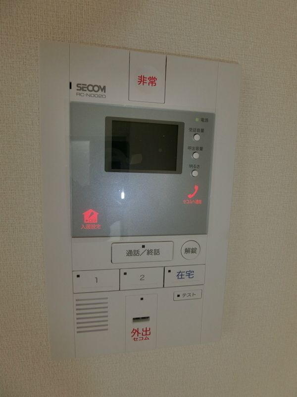 セキュリティ　☆安心のTVモニタ付きインターホン☆