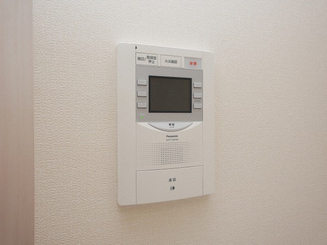 セキュリティ　モニター付きインターホンです