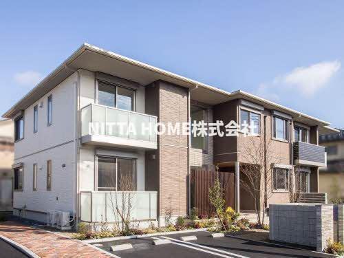 建物外観　インターネット＆駐車場無料◇オートロックやエコジョーズ設置〇