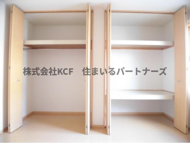 収納　収納のためのスペースです