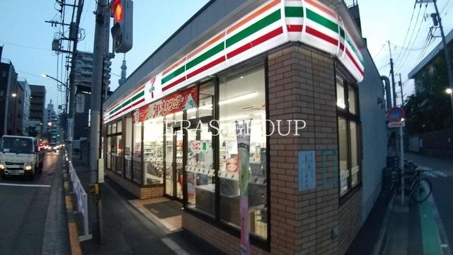 コンビニ　セブン-イレブン 墨田八広１丁目店（コンビニ）まで40m