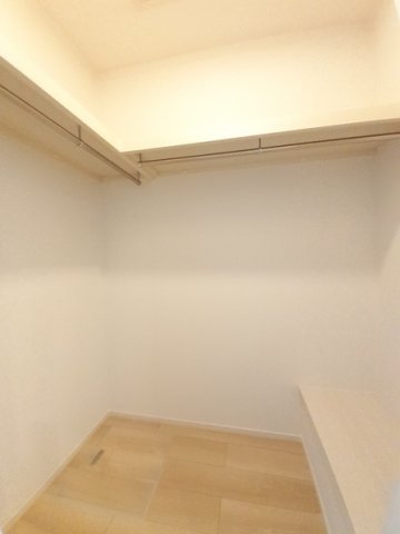 収納　大きなスペースがあり、収納には困りません