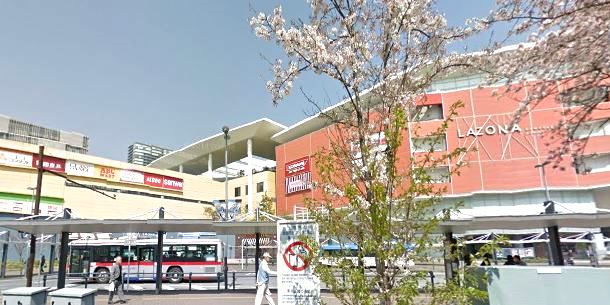 ショッピングセンター　ラゾーナ川崎（ショッピングセンター）まで738m