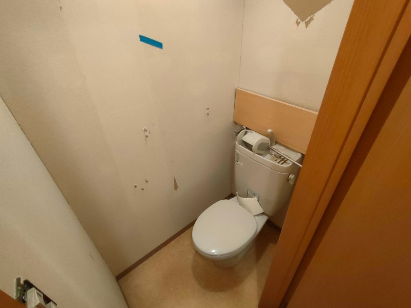 トイレ　トイレは清潔感があり安心して使えますね！
