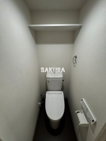 トイレ　嬉しい温水洗浄便座付き♪