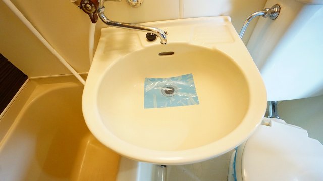 洗面設備　別部屋の写真です。