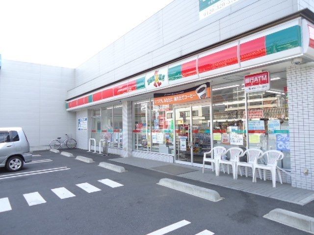 コンビニ　サンクス三鷹新川六丁目店（コンビニ）まで214m