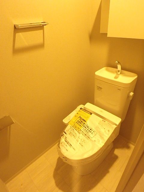 トイレ　ゆったりとした空間のトイレです