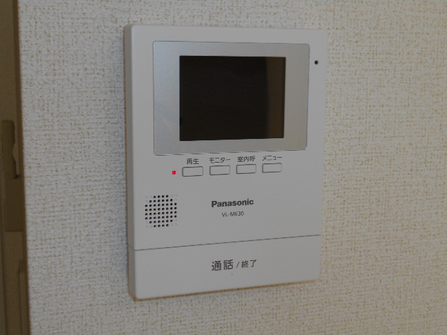 セキュリティ　カラーＴＶモニター付インターホン完備