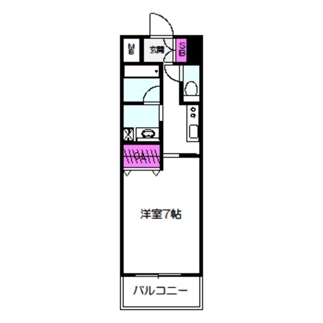 CASA京橋の間取り写真
