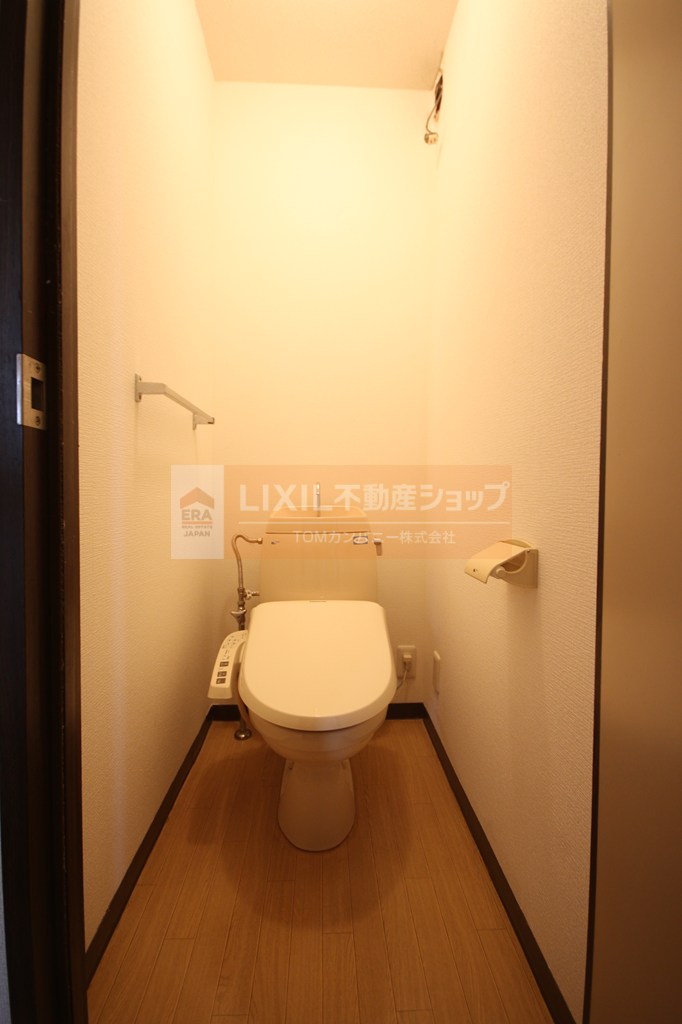 トイレ　ゆったりとした空間のトイレです