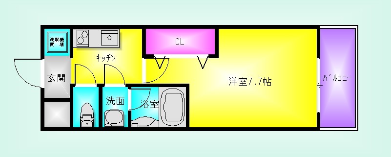 フジパレス光南町の間取り写真