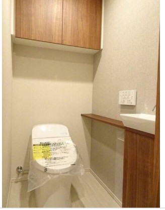 トイレ　ゆったりとした空間のトイレです