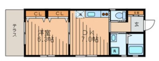 La Espoirの間取り写真