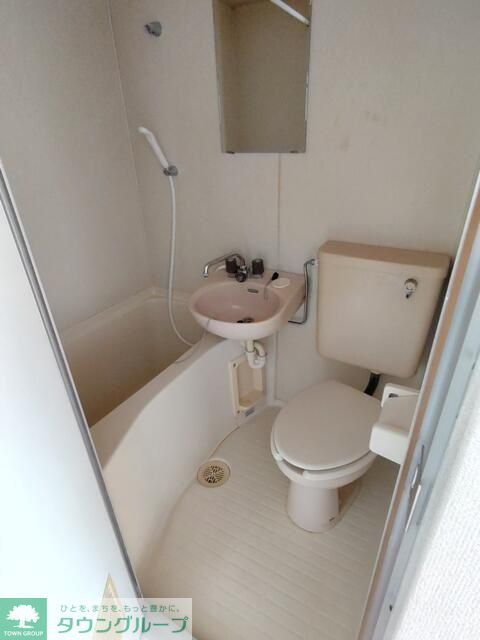 コーポ鳩ヶ谷の風呂写真