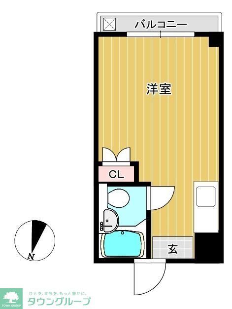 コーポ鳩ヶ谷の間取り写真