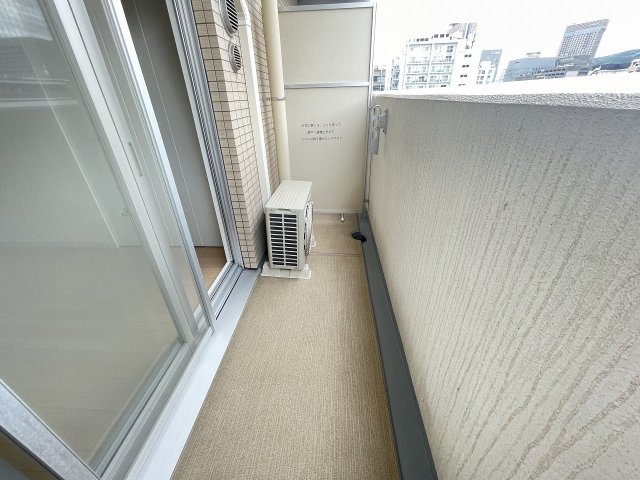 バルコニー　落ち着いた時間を過ごせるバルコニーです