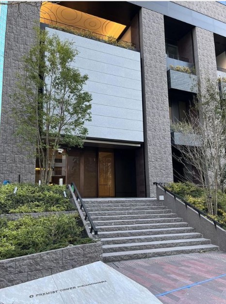 プレミストタワー白金高輪の外観写真