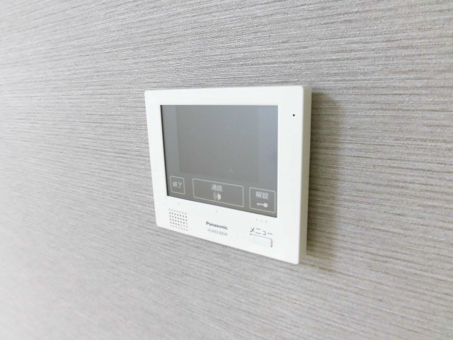 セキュリティ　モニターで確認が出来て安心。