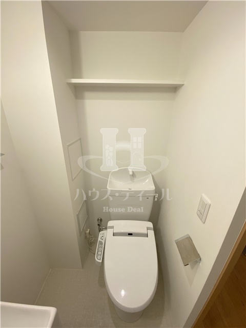 トイレ　ゆったりとした空間のトイレです