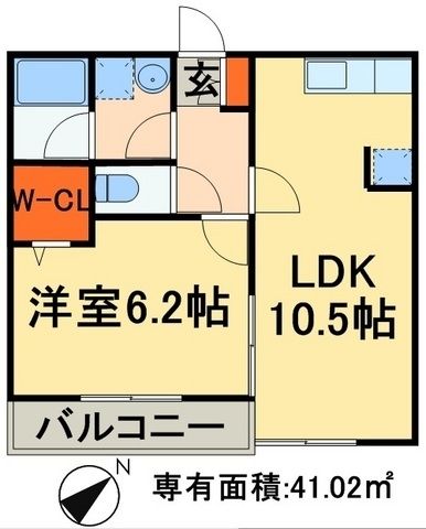ミオカーサの間取り写真