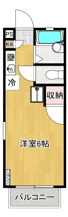 第1レクコーポ舞浜Aの間取り写真
