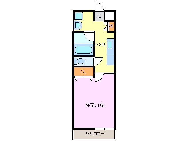 メイプル陶郷の間取り写真