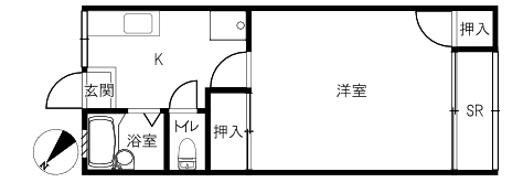 メゾンビューラの間取り写真