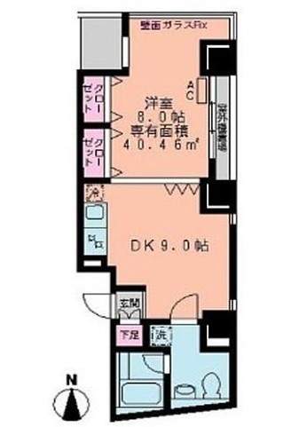 J z Towerの間取り写真